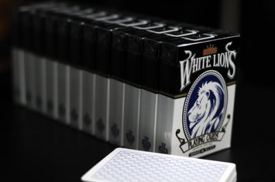 画像3: White Lions Series A Playing Cards Blue