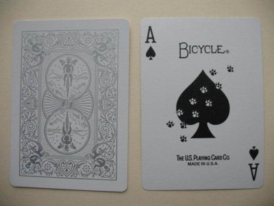 画像2: Bicycle SILVER TRACE Deck