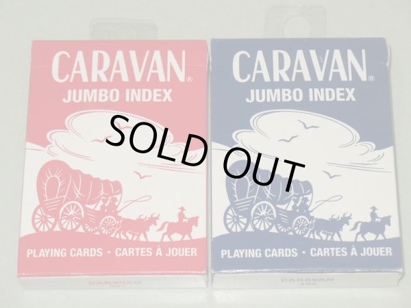 画像1: Caravan Jumbo Index Playing Cards  (1)