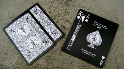 画像2: Bicycle Black Tiger Playing Cards(ホワイトピプス）