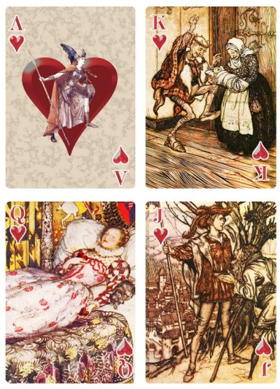 画像2: Fairy Tale Art Playing Cards