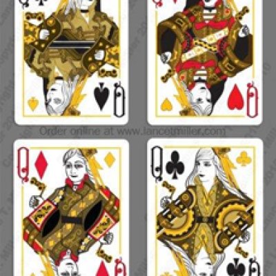 画像1: Bicycle Artist’s Edition Actuators Steampunk Playing Cards 