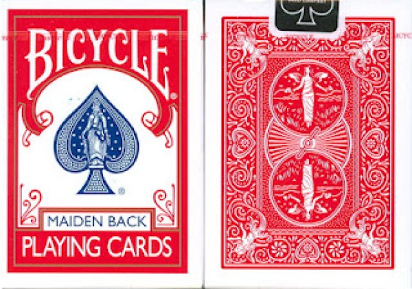 画像1: Bicycle maiden back　playing cards (1)