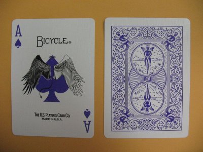 画像1: Bicycle Trace Deck　紫or黄