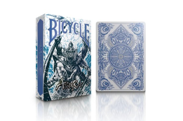 画像1: Bicycle Asura Deck Metallic blue (1)