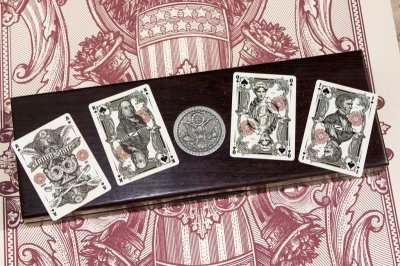 画像1: Bicycle Branded Reserve Note, White Edition Playing Card Deck