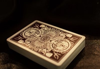 画像1: Bicycle　Amber Stag Deck