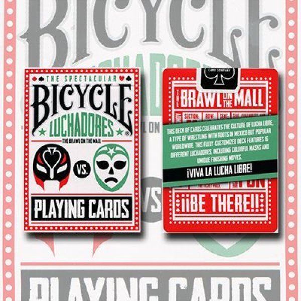 画像1: Bicycle Luchadores Deck (1)