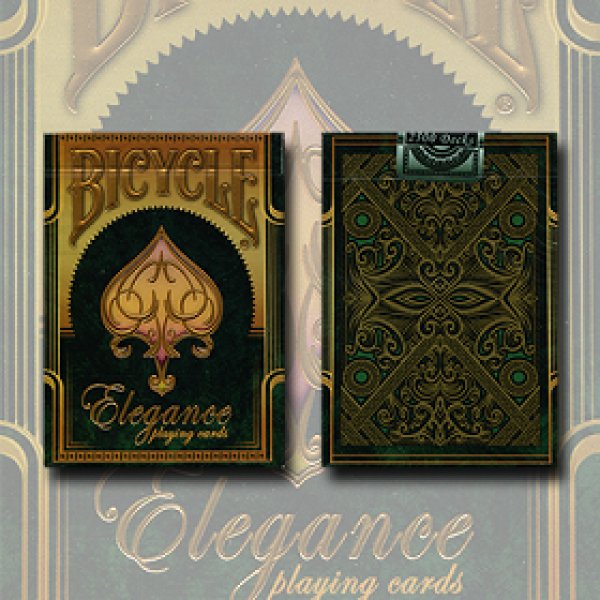 画像1: Bicycle Elegance Deck Emerald (1)