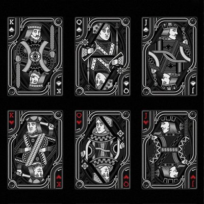 画像1: Bicycle Blackout Kingdom Deck