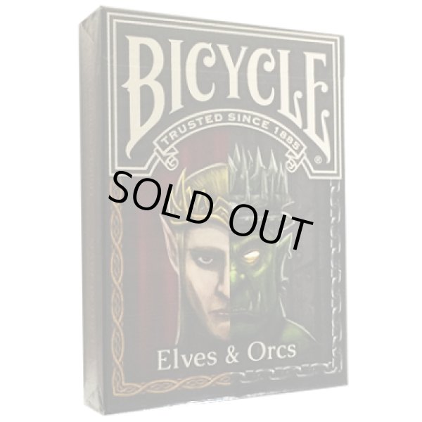 画像1: Bicycle Elves and Orcs Deck (1)