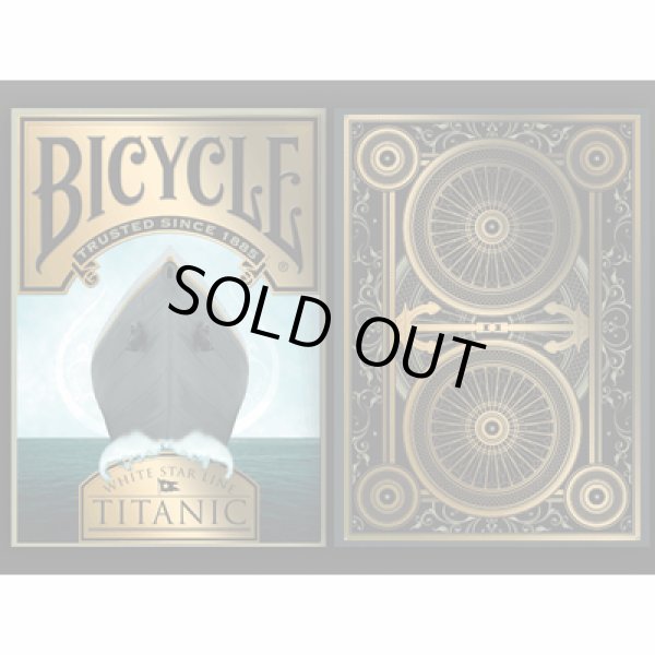 画像1: Bicycle Titanic Deck (1)