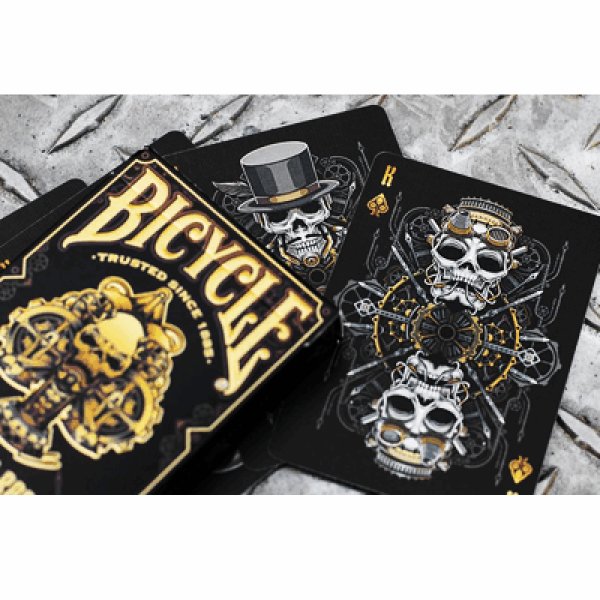 画像1: Bicycle Steampunk Bandit Deck (Black) (1)