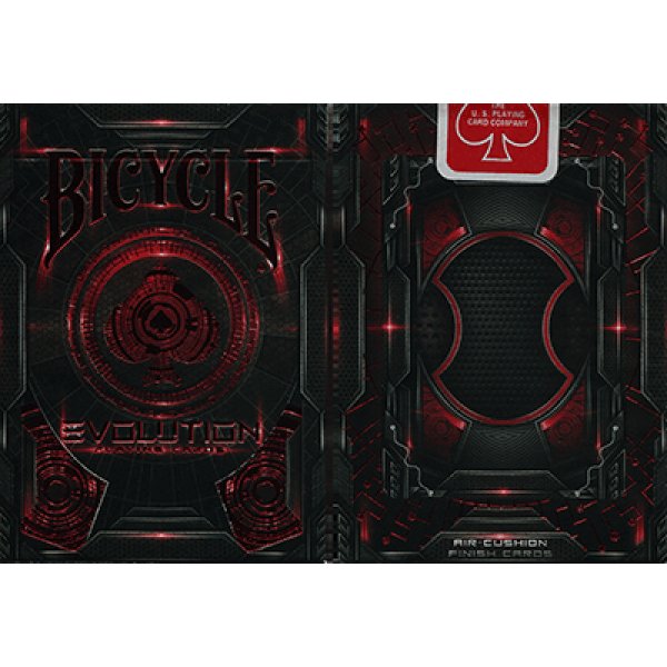 画像1: Bicycle Evolution Deck (Red) (1)