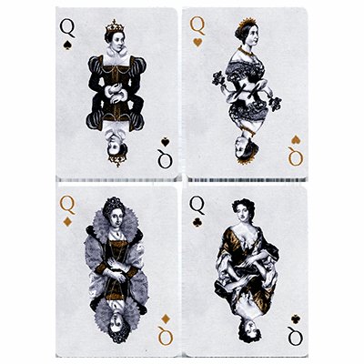 画像1: Tally-Ho British Monarchy Playing Cards by LUX Playing Cards