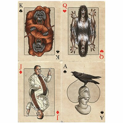 画像1: Bicycle Edgar Allan Poe Playing Cards