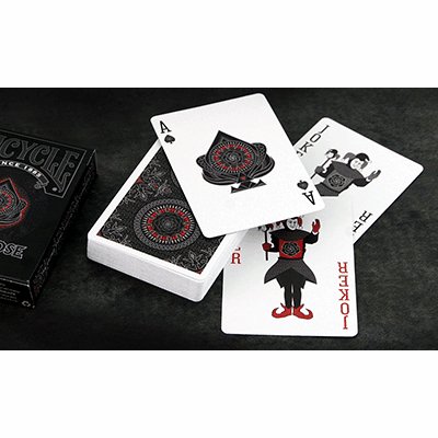 画像1: Bicycle Black Rose Playing Cards