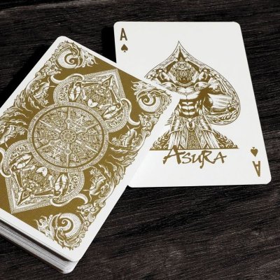 画像1: Bicycle Asura Gold deck