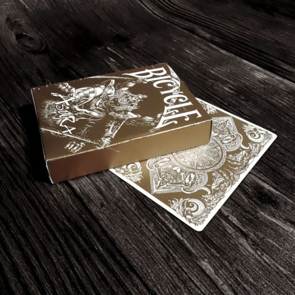 画像1: Bicycle Asura Gold deck (1)