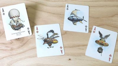 画像1: Bicycle Flying Machines Playing Cards