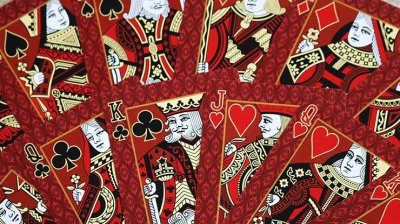 画像1: Bicycle Red Castle Playing Cards