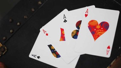 画像2: Dapper NOC Playing Cards (Maroon)