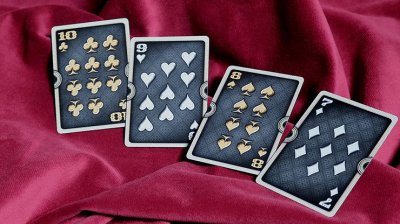 画像3: ORNATE Obsidian Shadow Playing Cards