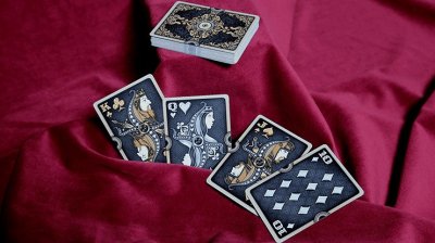 画像2: ORNATE Obsidian Shadow Playing Cards