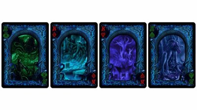 画像2: Bicycle Cthulhu R'LYEH RISING Limited Edition Playing Cards