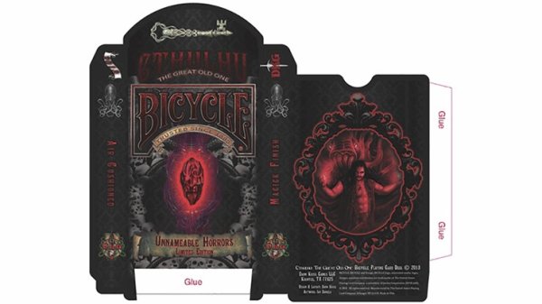 画像1: Bicycle Unnameable Horrors Limited Edition Playing Cards (1)