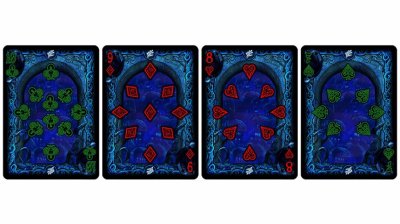 画像3: Bicycle Cthulhu R'LYEH RISING Limited Edition Playing Cards