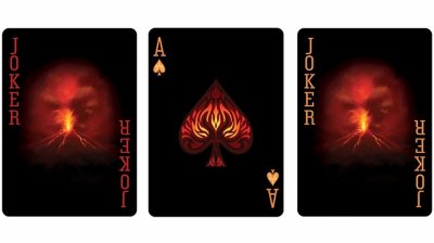 画像1: Bicycle Natural Disasters Volcano Playing Cards