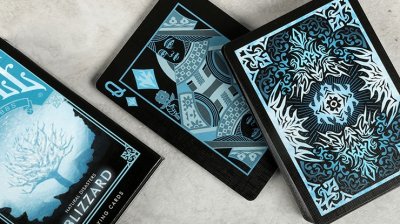 画像1: Bicycle Natural Disasters Blizzard Playing Cards