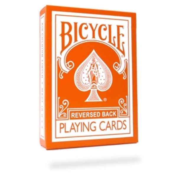 画像1: Reversed Back Bicycle Deck  Orange (1)