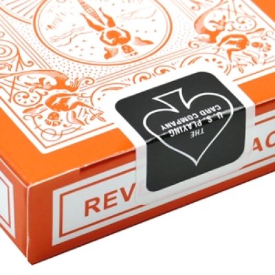 画像1: Reversed Back Bicycle Deck  Orange