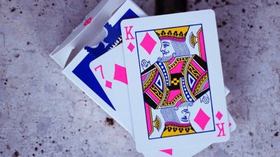 画像1: Royal Blue Gemini Casino Playing Cards