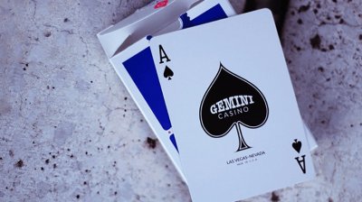 画像3: Royal Blue Gemini Casino Playing Cards