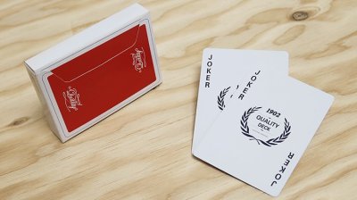 画像1: Quality Cardistry 1902 2nd Edition Red Playing Cards