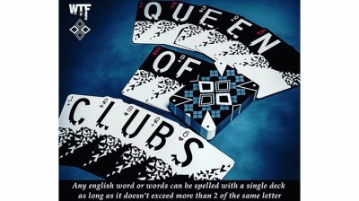 画像3: WTF Cardistry Spelling Decks (Black and White)