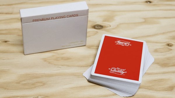 画像1: Quality Cardistry 1902 2nd Edition Red Playing Cards (1)