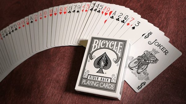 画像1: Bicycle Silver Playing Cards (1)