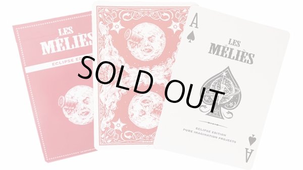 画像1: Les Melies Red Eclipse Playing Cards (1)