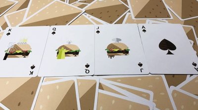 画像3: Burger Playing Cards Created