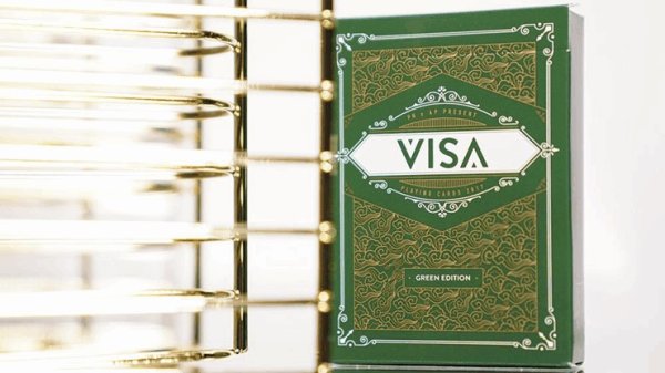 画像1: Visa Playing Cards (Green) (1)