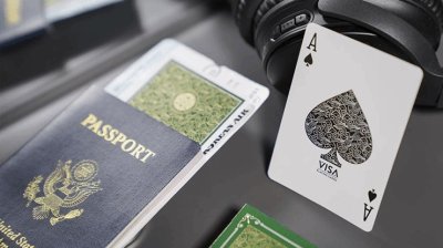 画像3: Visa Playing Cards (Green)