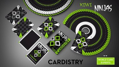 画像1: Cardistry Kiwi Ninjas (Green) Playing Cards