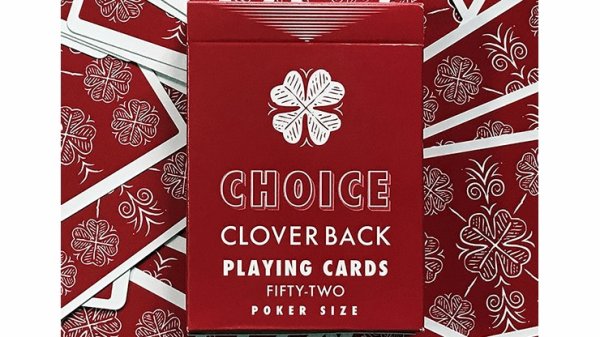 画像1: Choice Cloverback (Red) Playing Cards (1)