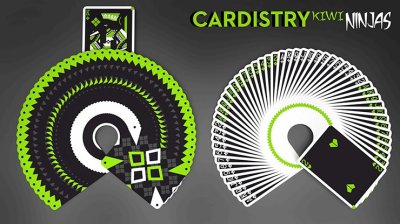 画像2: Cardistry Kiwi Ninjas (Green) Playing Cards