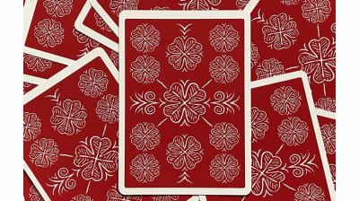 画像1: Choice Cloverback (Red) Playing Cards