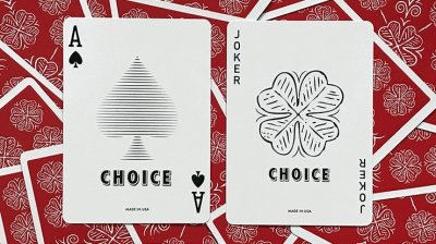 画像3: Choice Cloverback (Red) Playing Cards